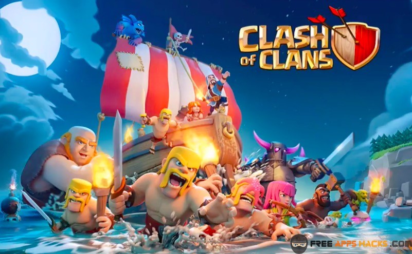 clash of clans mod apk unlimited everything