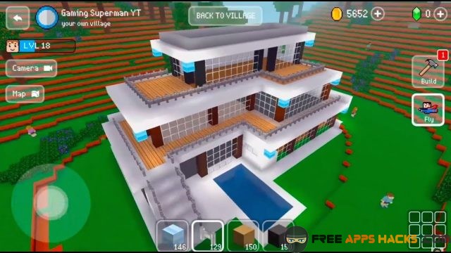 Block Craft 3D Building Game Modded APK Unlimited Coins Android App ...