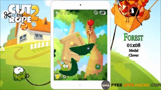 download free cut the rope 2 gameplay