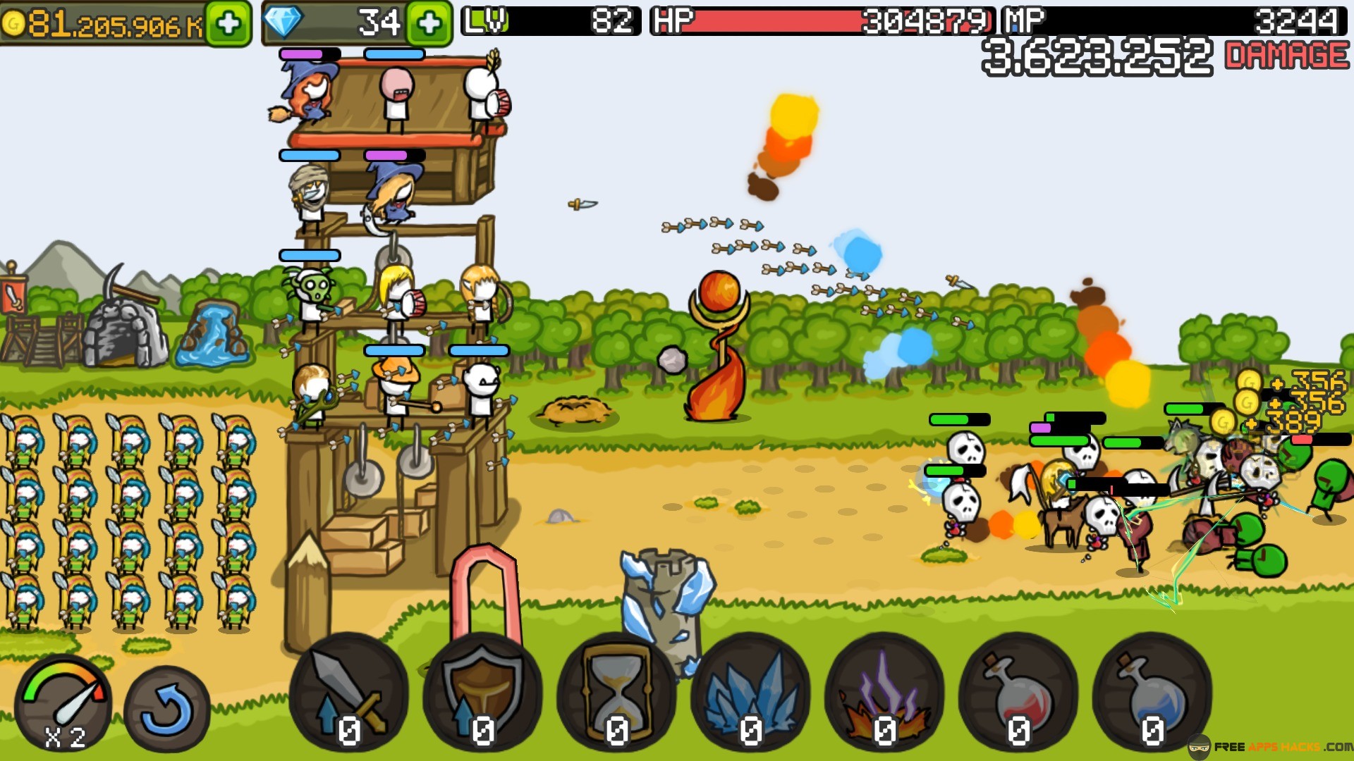 grow castle mod apk max level and unlimited money