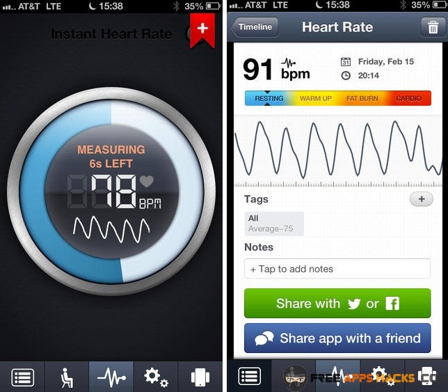 azumio instant heart rate